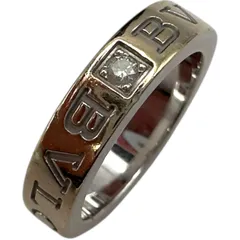 ブルガリ BVLGARI ビーゼロワン エッセンシャル バンドリング ホワイトゴールド 750 ジュエリー