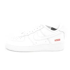 ナイキ NIKE × シュプリーム Supreme 【 AIR FORCE 1 LOW WHITE CU9225 100 】 エア フォース 1 ロー ホワイト スニーカー　48294