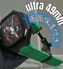 Apple Watch Ultra 1 / 2 / 3（49mm）対応　264
画面保護一体型 アルミ合金ケース＆ラバーバンド