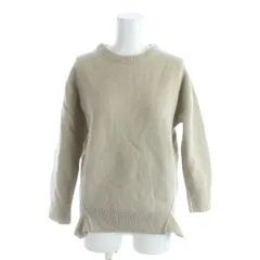 ズッカ zucca ニット セーター ウール 長袖 M ベージュ /AP