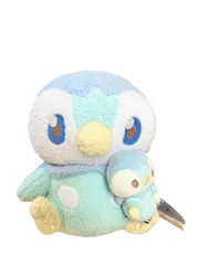 【タグ付き】ポケピース　ポッチャマ ぬいぐるみ ポケモン　ぬいぐるみといっしょ