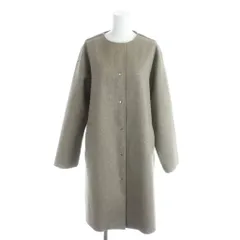 ケユカ KEYUCA ノーカラーコート F ベージュ /AP