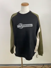 タ　VOLCOM デッドストック　ボルコム M メンズ トレーナー・スウェット ブラック、カーキ、アイボリー、 20250328-0011のサムネイル