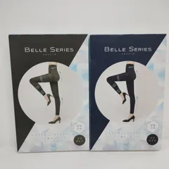Y4597 BELLE SERIES ベルシリーズ リブ圧着レギンス クールタイプ ネイビー・カーキ Mサイズ 計2点セット