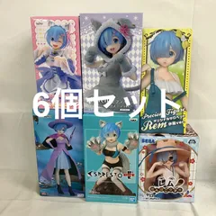 未開封 Re:ゼロから始める異世界生活 レム フィギュア 6個セット SF3292 c107