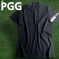 PGG by PEARLY GATES パーリーゲイツ ゴルフ 日本製 FLEX MOVE ソフトハイゲージ 無地 ストレッチ モックネック 半袖 カットソー インナー ゴルフレディース 269-2167402 定価1.6万 ▲018▼50820w09