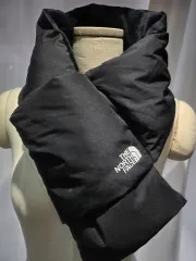 THE NORTH FACE ブラック ダウン マフラー