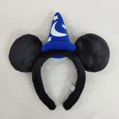 TOKYO DISNEY RESORT 東京リゾート ディズニー カチューシャ ファンタジア 魔法使いの弟子 ミッキー ブラック C180