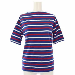 セントジェームス SAINT JAMES PIRIAC TRI Tシャツ カットソー 半袖 ボーダー XXS 青 白 赤 /TK
