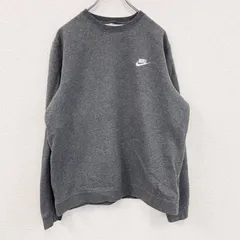 古着 used　NIKE　ナイキ　スウェット/トレーナー　スウッシュ　灰色　グレー
