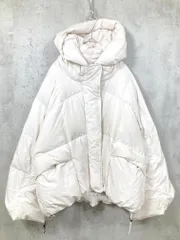 FRAY I.D フレイアイディー FWFC234049 フードショート ダウン ジャケット size0/オフホワイト ◆■◎レディース