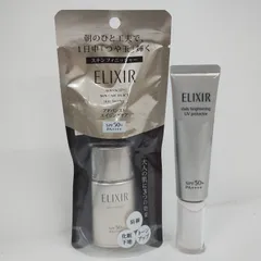 Y4601 K エリクシール アドバンスド スキンフィニッシャー 30ml・ブライトニング デーケアレボリューション WT+ 35ml 計2点セット