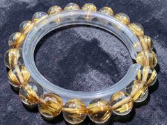 金運アップ⤴️ 天然石 置物 極太ゴールドタイチンルチル 超透明‼️満 