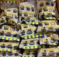 新品12個セット★トイ・ストーリー エイリアン ソフビパペットマスコット