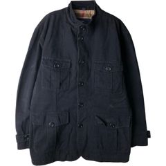 BURBERRY ナイロンジャケット チェック柄 ブラック M - メルカリ
