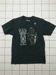 ◇ Θ ユニクロ UNIQLO UT KAWS+WARHOL グラフィックTシャツ ブラック系 メンズ S E  【1602190010723】