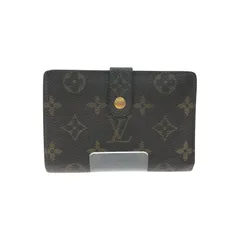 ▼▼LOUIS VUITTON ルイヴィトン レディース 二つ折り財布 がま口財布 モノグラム ポルトモネ・ビエ ヴィエノワ M61663 ブラウン