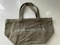 ディーンアンドデルーカ DEAN＆DELUCA レディース トートバッグ  大容量 限定品 帆布 大人気 シルバーロゴ Sサイズ
