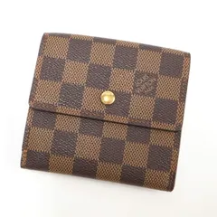 LOUIS VUITTON ルイヴィトン ポルトモネビエカルトクレディ 二つ折り財布 ダミエ エベヌ N61652 SP1012