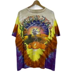 NOT FADE AWAY GRATEFUL DEAD バンT 90s vintage 90年代 (C)1994 GDP Inc, TOUR Tシャツ 半袖 トップス タイダイ バンドロゴ ダンシングベア USA製 オーバーサイズ 古着 /1107