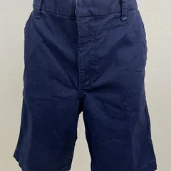 GAP KIDS ハーフパンツ 165 ネイビー コットン ショートパンツ　20251010-0011