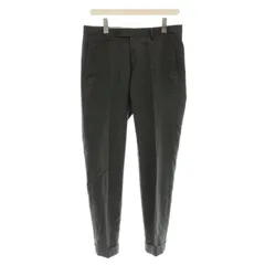 グリーンレーベルリラクシング ユナイテッドアローズ green label relaxing ウール混 スラックス パンツ M グレー 3114-177-0843 /☆G