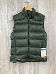 未使用品 mont bell  モンベル ライトアルパインダウンベスト 1101610 ダークグリーン Mサイズ 平塚店 衣料品 ㉗