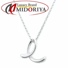 TIFFANY&Co. ティファニー イニシャル ネックレス 