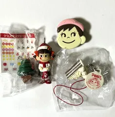 不二家 ペコちゃん おやつストラップ ガチャ レトロ バンダイ 不二家の