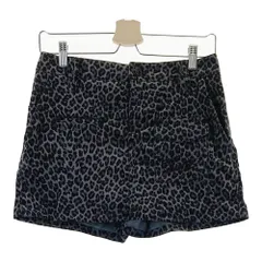 サイズ：1 DANCE WITH DRAGON ダンスウィズドラゴン  キュロットスカート ヒョウ柄 レオパード グレー系 [240101611004] ゴルフウェア レディース ストスト