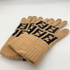 Fendi　フェンディ　手袋　ズッカ　表記サイズ42　1063のサムネイル