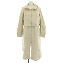ラグア ジェム LAGUA GEM 23SS 3WAY HOODIE COAT スプリングコート ロング フード付きコンパクトベスト F オフホワイト /YM