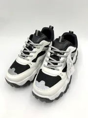 新品 LoveHunter ラブハンター 1567 厚底トラックソール スニーカー sizeM/白×黒 ■■レディース