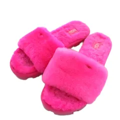 アグ オーストラリア UGG australia コゼット COZETTE サンダル ボア ロゴ 23.0cm ピンク 1100892 /AN2