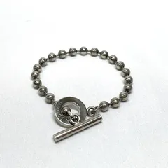 【ABランク】GUCCI    グッチ　ボールチェーンブレスレット　シルバー　925    （55035）