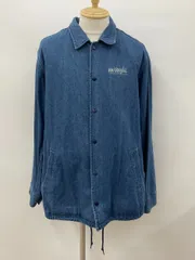 マークゴンザレス Mark Gonzales ジャケット XL デニムブルー コーチジャケット マリア ソフトデニム 2602WR111