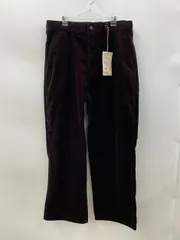 無印良品 MUJI コーデュロイワイドパンツ L ダークブラウン 未使用 2602WS205