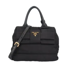 プラダ ショルダーバッグ ナイロン 1BG005 ブラック レディース  PRADA  中古 プラダ