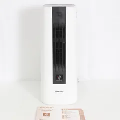 【美品】シャープ HX-LS1-W ホワイト セラミックファンヒーター プラズマクラスター7000 空気浄化 SHARP 本体のサムネイル
