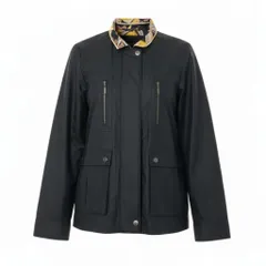 60c6 LEONARD レオナール 美しい花柄プリント 薄手ジャケット ライトアウター 44 ブラック レディース 大きいサイズu02t
