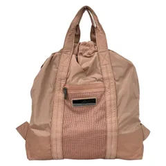 ADIDAS BY STELLA McCARTNEY(アディダスバイステラマッカートニー) リュックサック - ピンクベージュ 巾着型