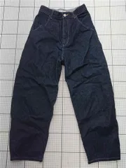 ◇ Θ スティーブンアラン Steven Alan ワイドテーパードデニムパンツ S メンズ E  【1601150026118】