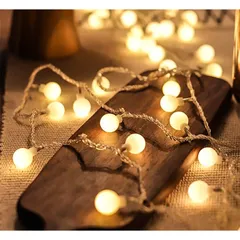 フェアリーライト LED電球 イルミネーションライト 電池式 カーテンライト ストリングライト キャンプ デコレーション 屋内 ナイトライト 屋外 ガーデンライト 防水 防塵仕様 調光可能 点滅機能 暖色 雰囲気作り ハロウィン クリスマス 結婚式 誕生日 1