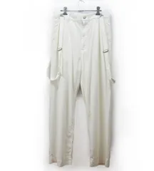 hysteric glamour ヒステリックグラマー/19SS/02191AP05/サスペンダー付き/ワークパンツ/コットン/ホワイト白/Sサイズ/メンズ/FF2215のサムネイル