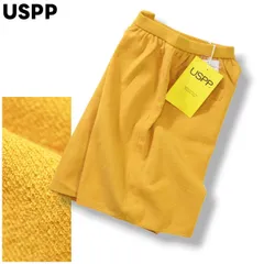 【新品未使用】 【タグ付き】 90s ヴィンテージ 日本製 USPP UNITED STATES OF PARADISE PARK ウール 混紡 ニット ショート パンツ ショーツ 総裏地 M マスタード レトロ カジュアル レディース ♪のサムネイル