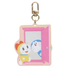 【メール便】ドラえもん キーリング どこでもアクリルキーホルダー どらえもん＆ドラミちゃん 藤子F不二雄 かわいい アニメキャラクター グッズ 