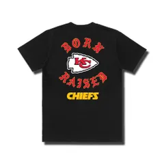 日本未発売 ボーンレイズド X カンザスシティ・チーフス Tシャツ / BORN X RAISED X NFL KANSAS CITY CHIEFS S/S TEE [BLACK]