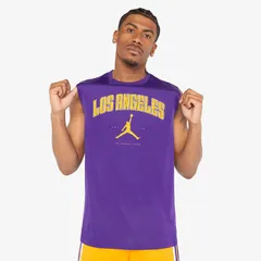【送料無料・匿名配送】Nike ナイキ NBA レイカーズ 公式 ジャンプマン タンク 紫 新品 正規品