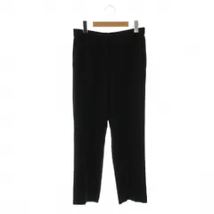 スピック&スパン Spick&Span 24SS イージーバックスリットパンツ 40 黒 24030200902010 /CX