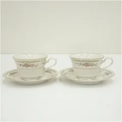 ノリタケ　アイボリー　カップ＆ソーサーペア  食器 おしゃれ かわいい お茶 茶器 アンティーク インテリア 普段使い 来客 テーブルウェア